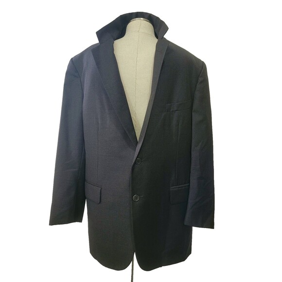 Brooks Brothers  x Loro Piana 2 Piece Suit  VTG 100% Wool Gray 42R Made in USA - Picture 4 of 16